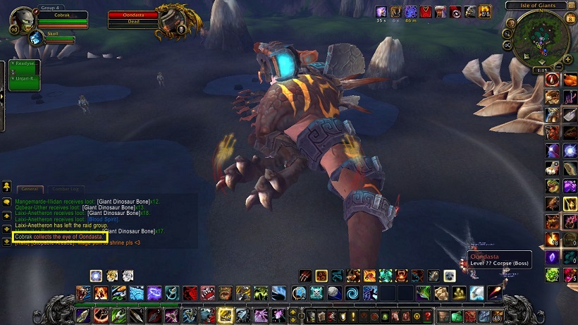 Oondasta dies fasta.